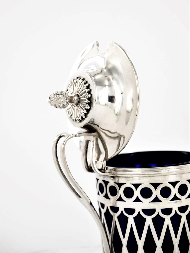 Mustard Pot In Silver, End Of The 18th Century-photo-4