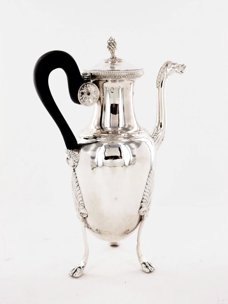 Small Empire Coffee Pot, Early 19th-photo-2