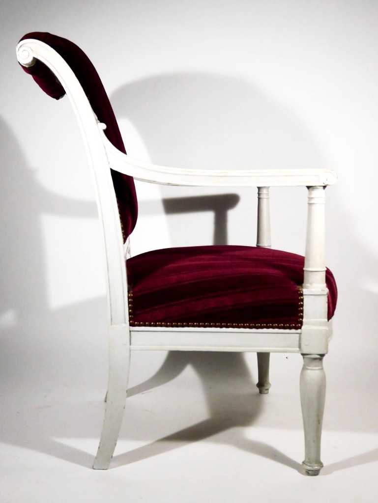 Fauteuil Empire Estampillé Jacob D Rue Meslée, Début XIXe-photo-3