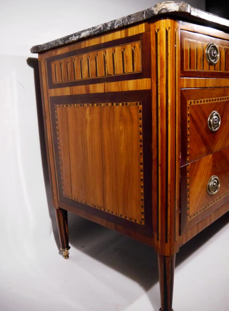 Commode Louis XVI Estampillée Vassou, XVIIIe Siècle-photo-4