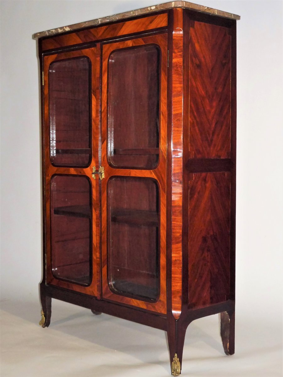 Bibliothèque d'époque Louis XVI Estampillée De P. Defriche, XVIIIe