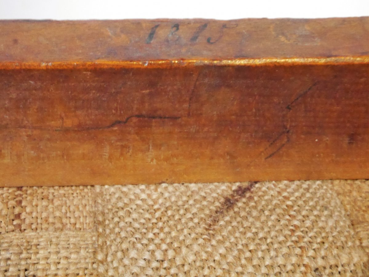 A Child's Armchair In Mahogany And Mahogany Veneer Empire, 1815-photo-4