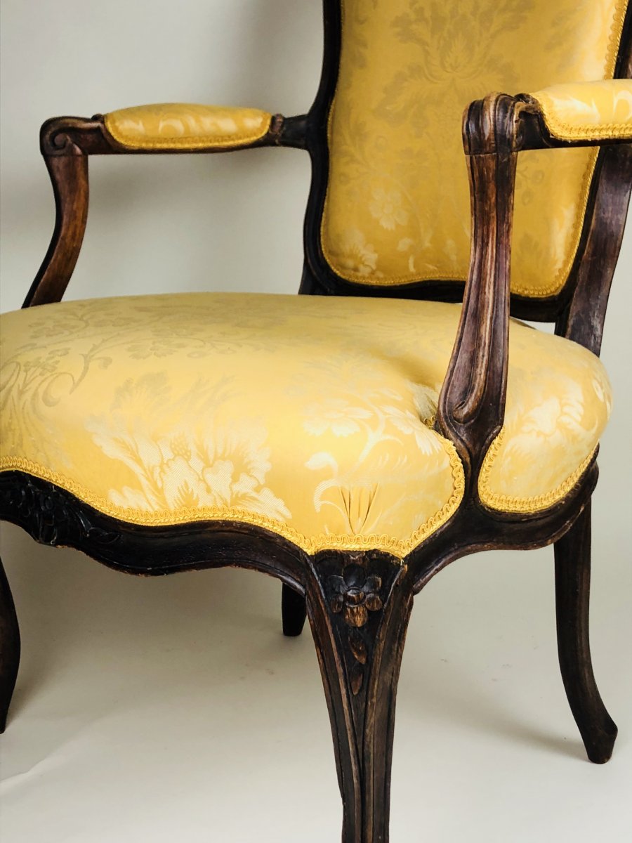 Louis XV Period Armchair-photo-3