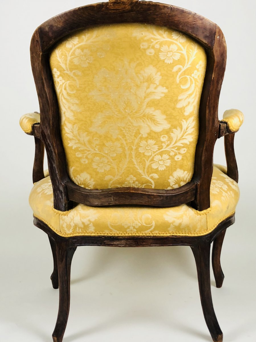 Louis XV Period Armchair-photo-4