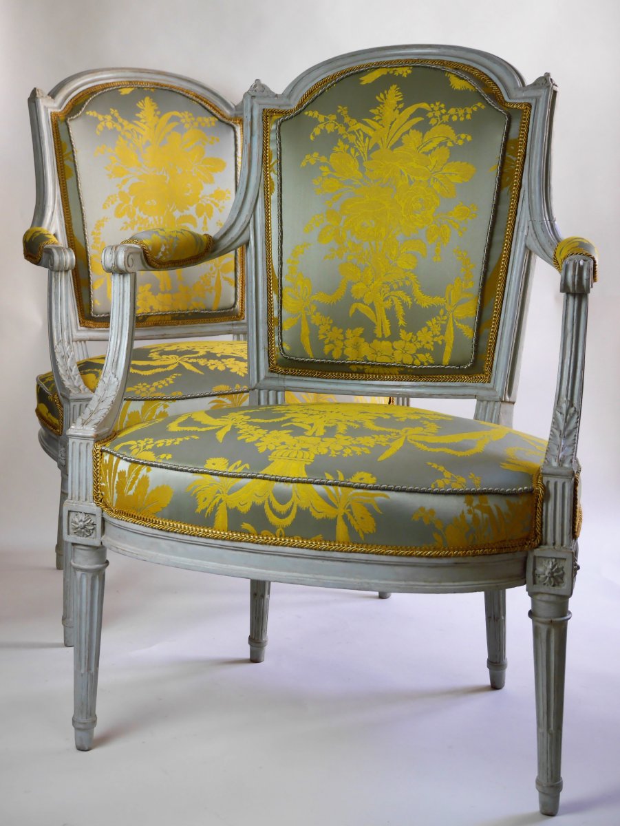Paire De Fauteuils Estampillés Jacob