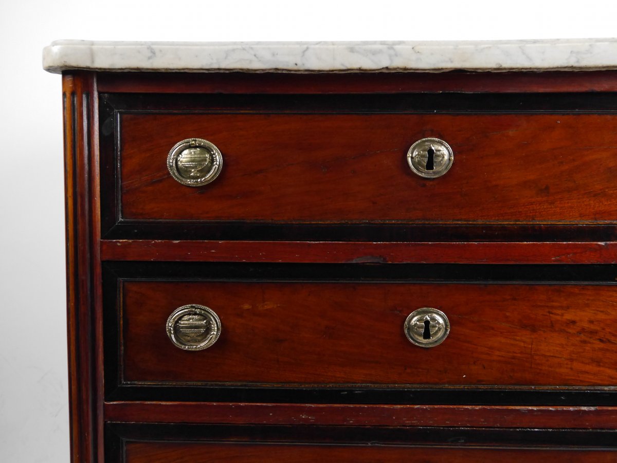Commode d'époque Louis XVI, XVIIIe-photo-2
