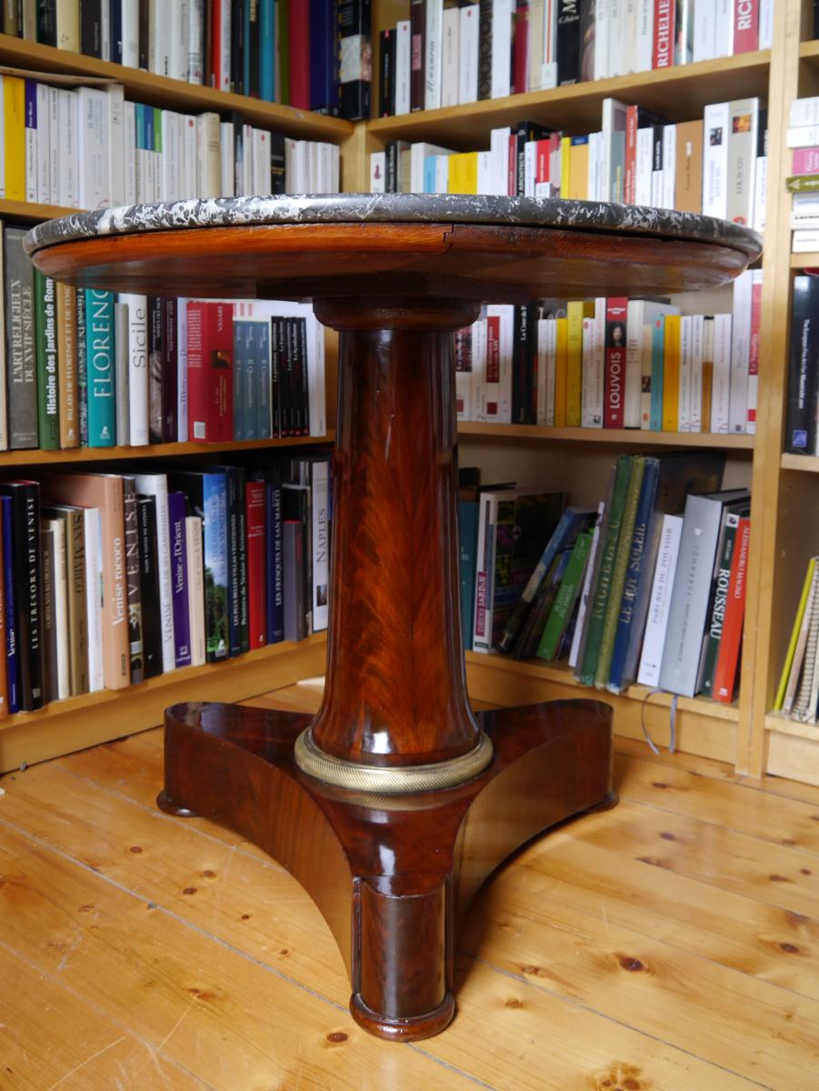 An Empire Pedestal Table, Early 19th Century