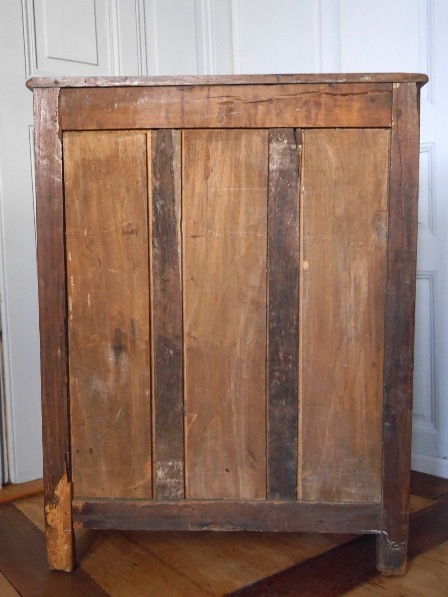 A Louis XIV Oak Jam Cupboard, End Of The 17th Century-photo-3