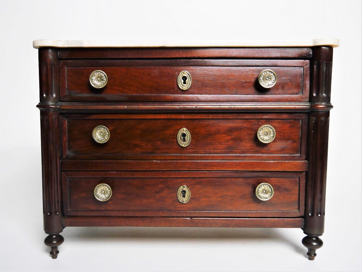 A Louis XVI-directory Master Commode, 18th Century-photo-3