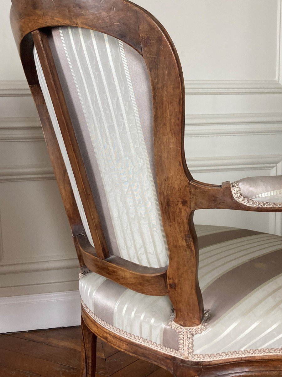 Fauteuil d'époque Louis XV, XVIIIe Siècle-photo-3