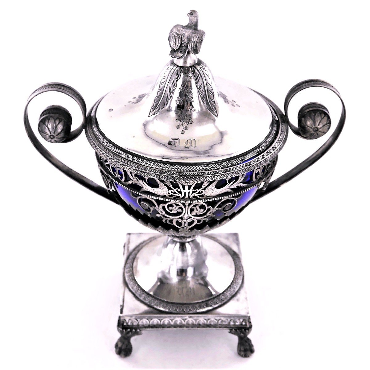 Drageoir En Argent d'époque Empire, Début XIXe Siècle-photo-1