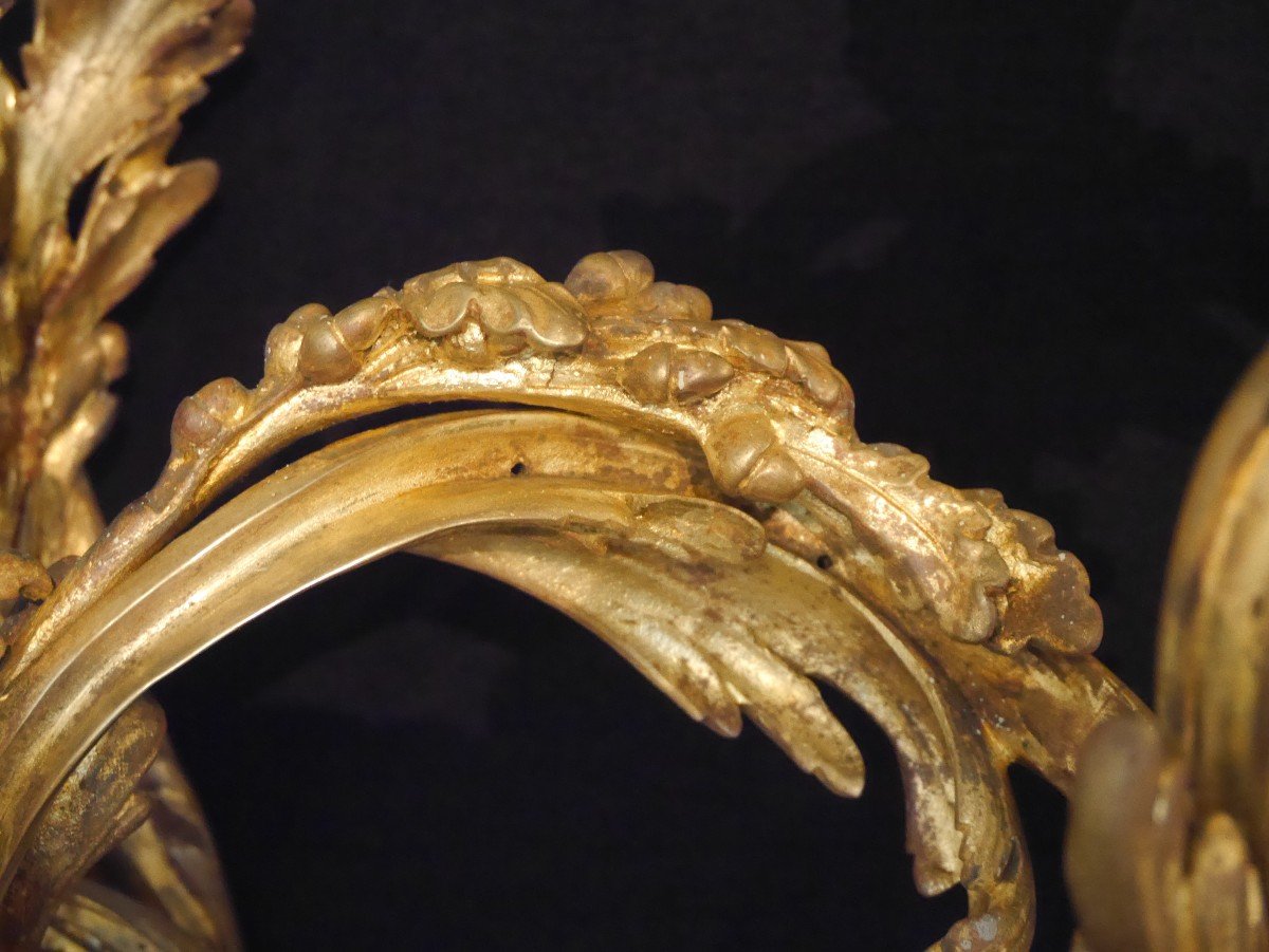 Pair Of Louis XV Period Sconces, 18th Century-photo-4