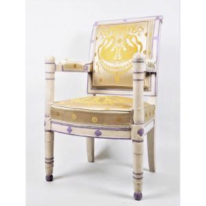 Fauteuil Provenant Du Château De Fontainebleau