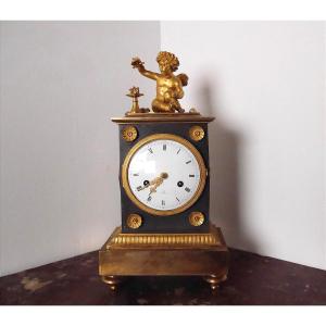 An Empire-period Clock Depicting An Allegory Of Love, Early 19th Century