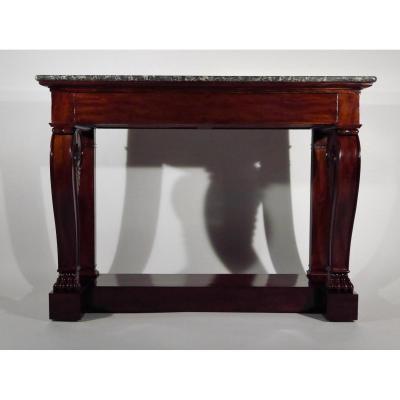 Grande Console d'époque Empire, attribuée à la maison Jacob-Desmalter et Cie