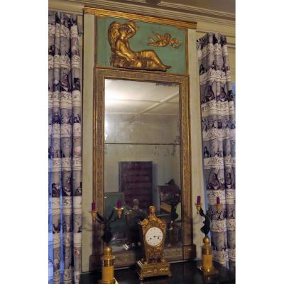 Rare Empire Mirror, Early 19th Century