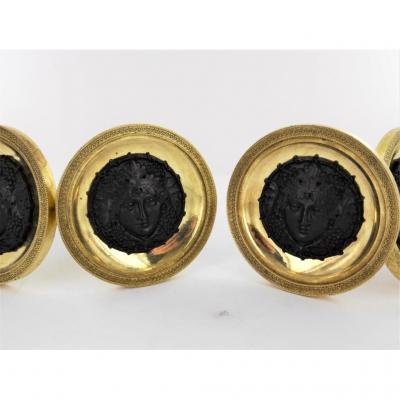 Suite 4 Hooks For Embrases, Empire Period, Early Nineteenth