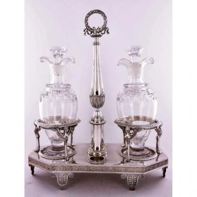 Empire Silver Cruet By Biennais