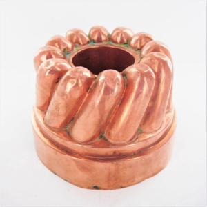 Moule à Gâteau Ou Gélée En Cuivre, XIXe Siècle