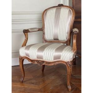 Fauteuil d'époque Louis XV, XVIIIe Siècle