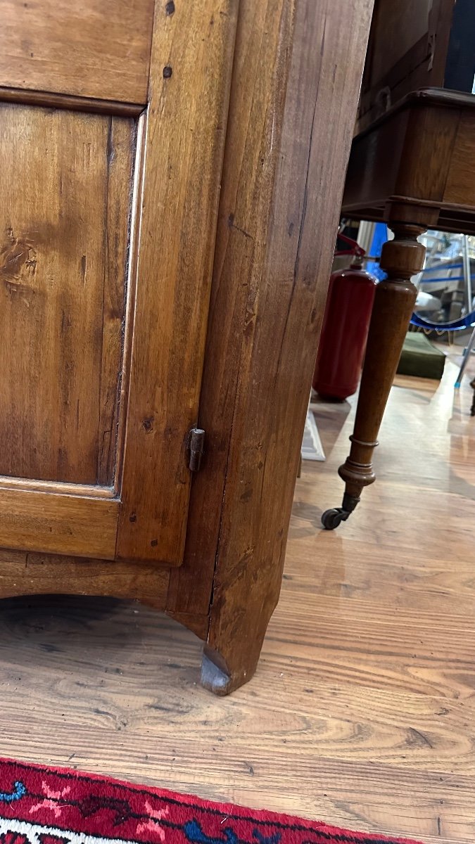 Sideboard Gattice Wooden . Siena Late 18th Century.-photo-2