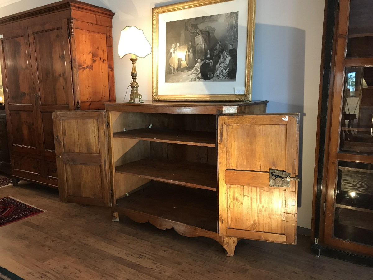 Crédence en bois de gattice – Sienne, fin du XVIIIᵉ siècle-photo-3
