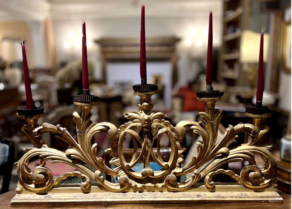 Altar Candelabrum, Late 18th Century