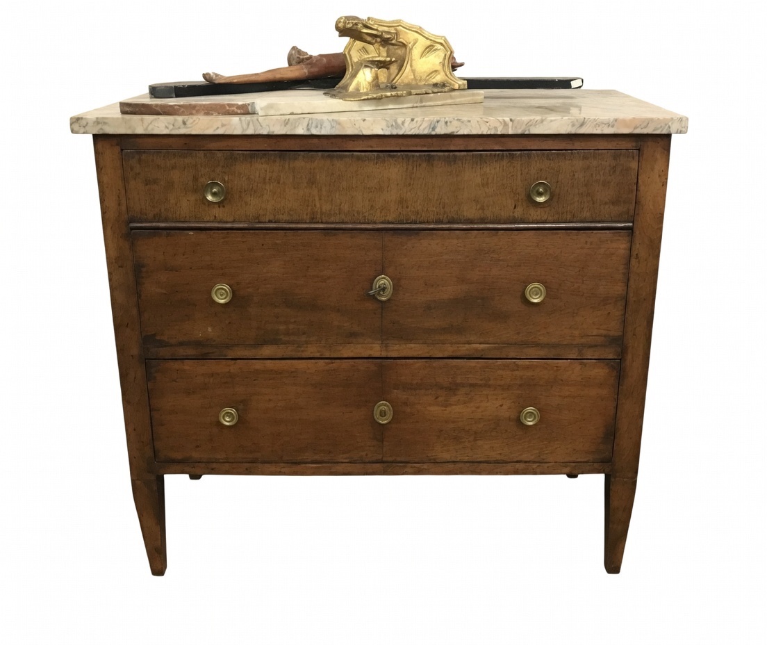 Early 19th-century Tuscan Chest Of Drawers-photo-2
