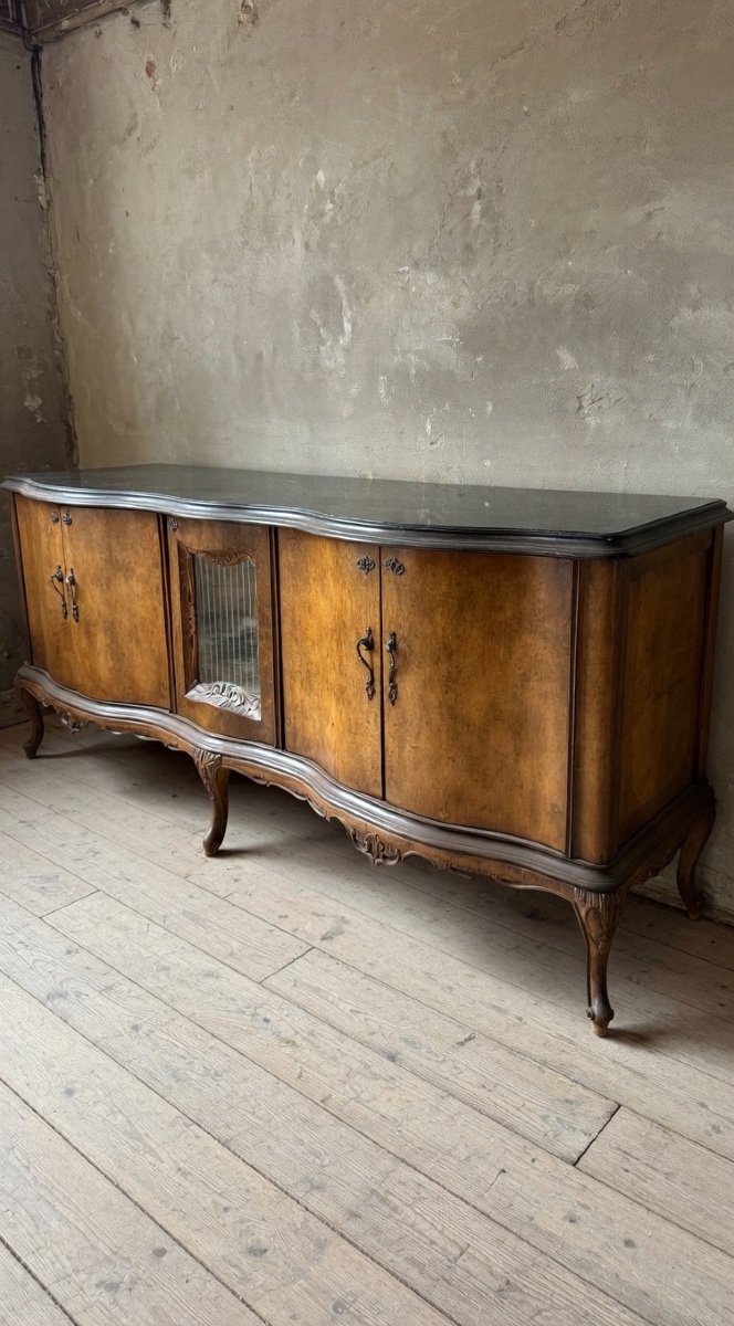 Venetian Sideboard In Baroque Chippendale Style From The Early 20th Century, Attributable To Fr-photo-3