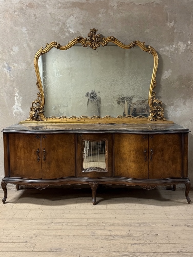 Venetian Sideboard In Baroque Chippendale Style From The Early 20th Century, Attributable To Fr