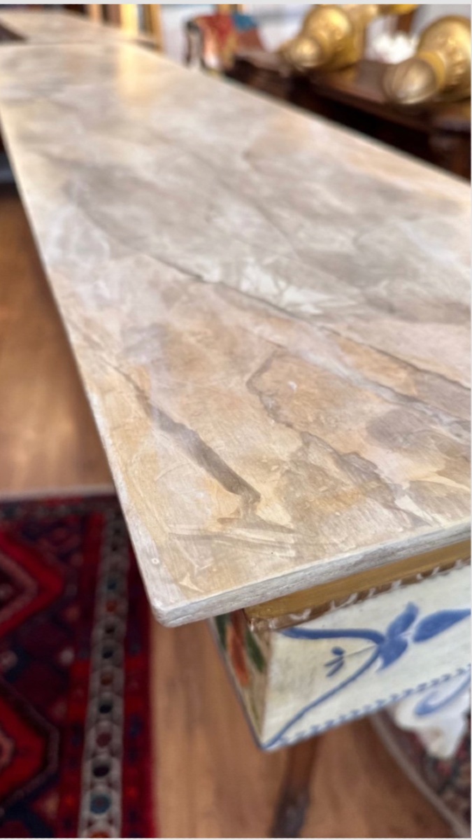 Pair Of Neapolitan Consoles (late 19th – Early 20th Century)-photo-1