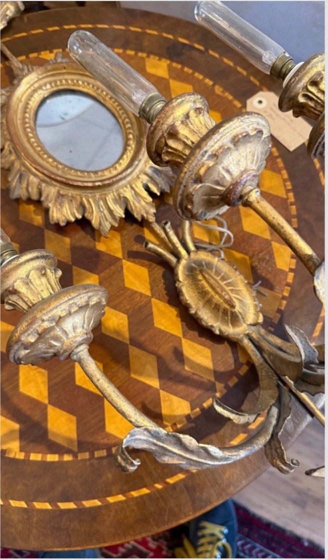 A Pair Of Louis XVI–style Wall Sconces-photo-2