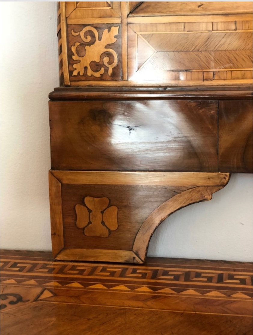 19th-century Biedermeier Console Table-photo-3