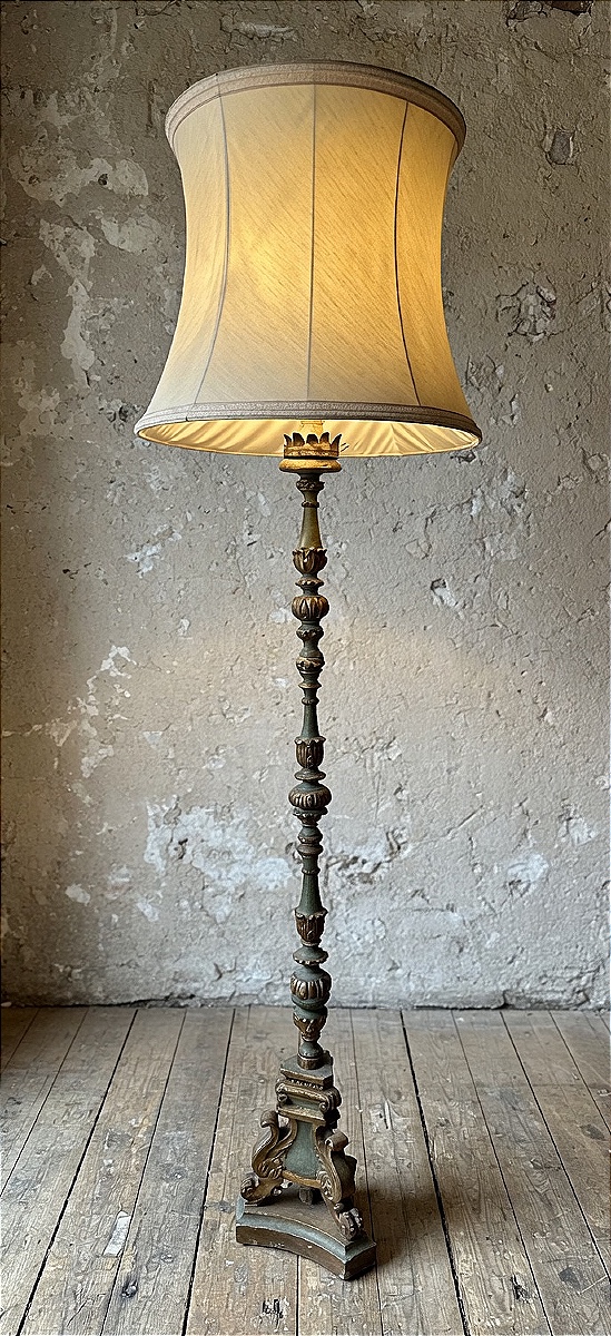 Wooden Torch, Early 19th Century