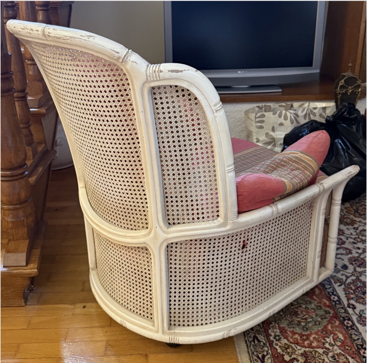 Fauteuils modèle 6170 produite par Giorgetti,-photo-3
