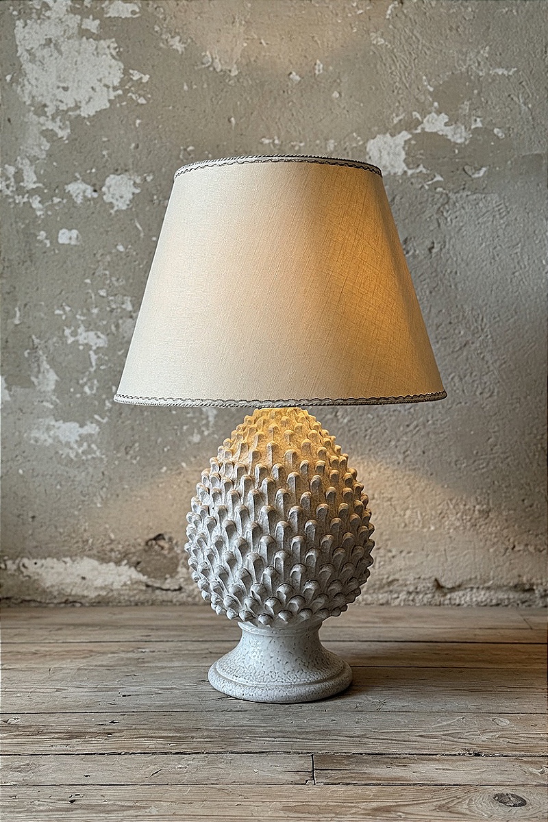 Pinecone-shaped Table Lamp, Second Half Of The 20th Century