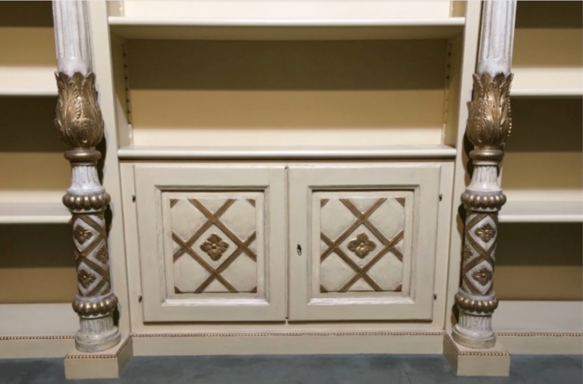 An Italian Bookcase Dating From The Late 18th Century-photo-2