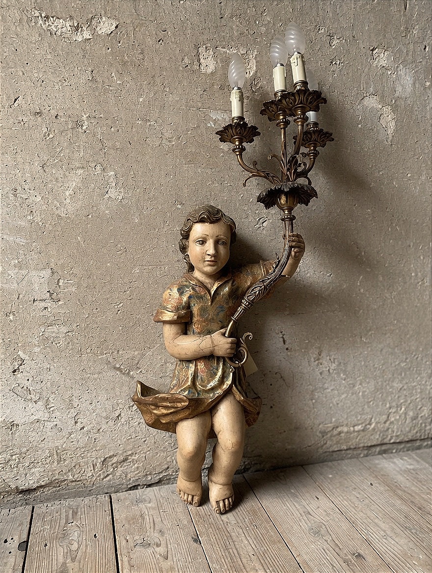Sculpture en bois du XVIIe siècle