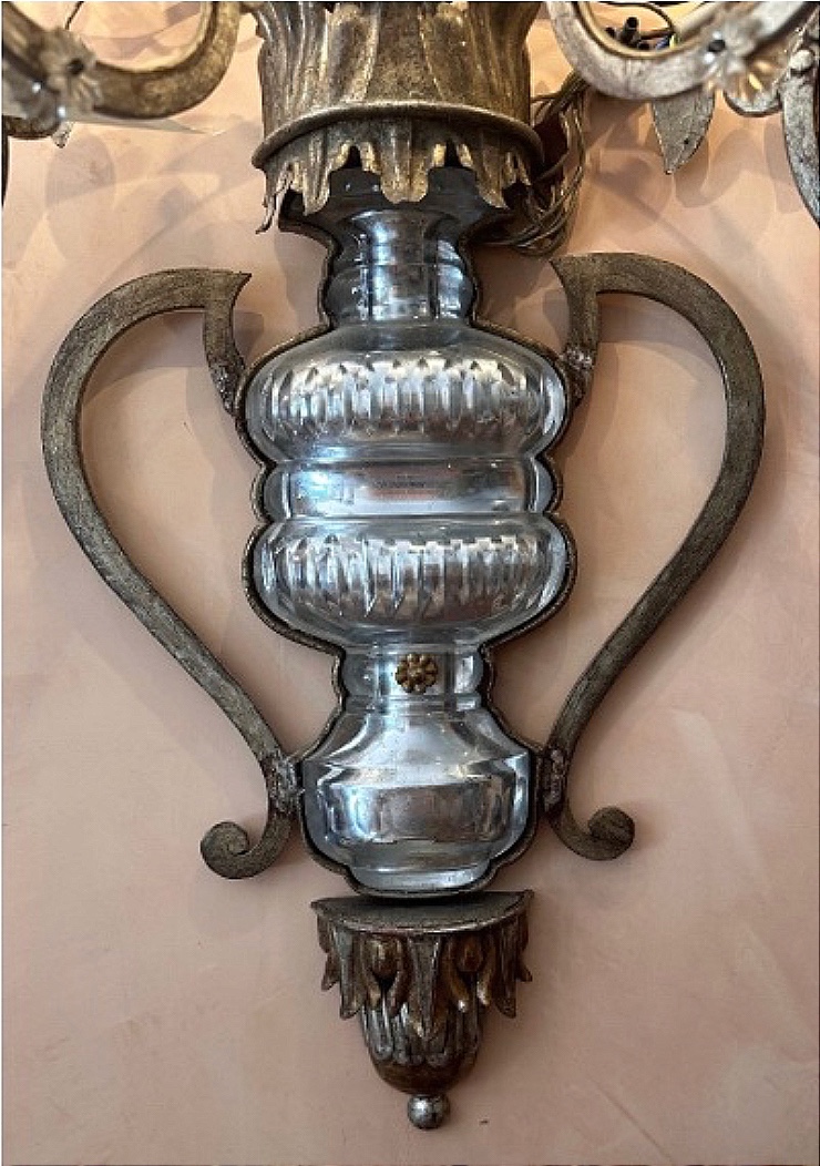 Applique en Fer et Cristal – Banci Firenze-photo-2