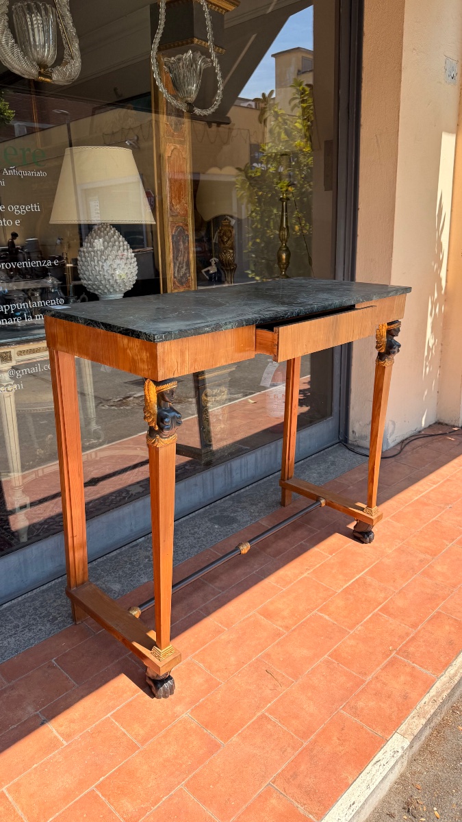 A Tuscan Console Table From The Early 1800s,-photo-4