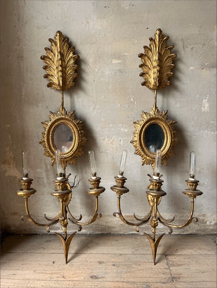Appliques de style Louis XVI