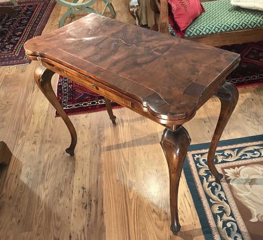 Late 19th-century Folding Table-photo-3