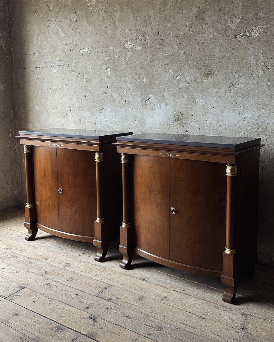 Enfilade Biedermeier datant de la première moitié du XIXᵉ siècle