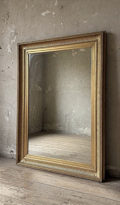 French Mirror Dating From The Late 19th Century