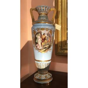 Paire De Vases En Porcelaine De Sèvres (nord De La France), époque 1753/93