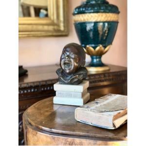 Bronze Sculpture — Signed Vincenzo Balestrieri (late 19th – Early 20th Century)