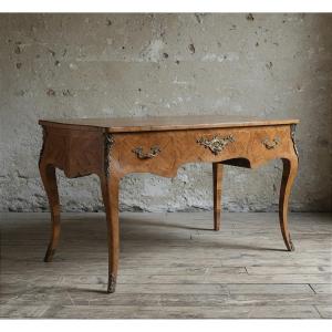French Walnut Desk – Early 20th Century