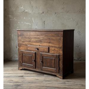 Tuscan Chest Of Drawers Made Of Chestnut Wood
