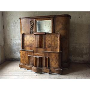 Ensemble de chambre Art Déco manufacture Ducrot