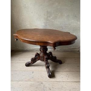 Luigi Filippo "biscotto" Table In Mahogany